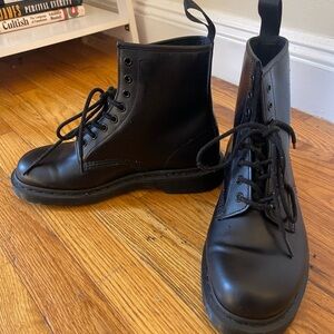 All black Dr Martens